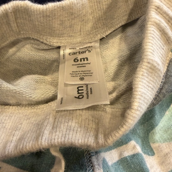 Carter's Green Camo Kids Joggers - Picture 2 of 2